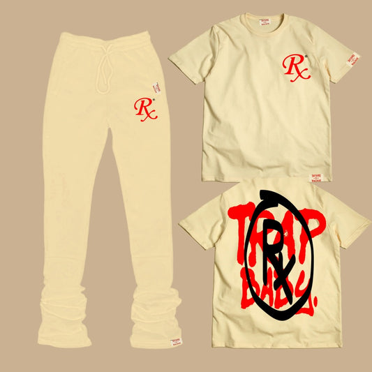Rx T-shirt Stacked Sweatpants Set