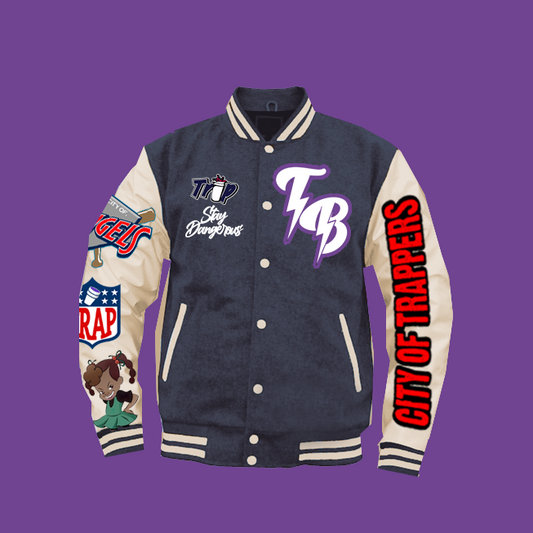 City of trappers Letterman Jacket